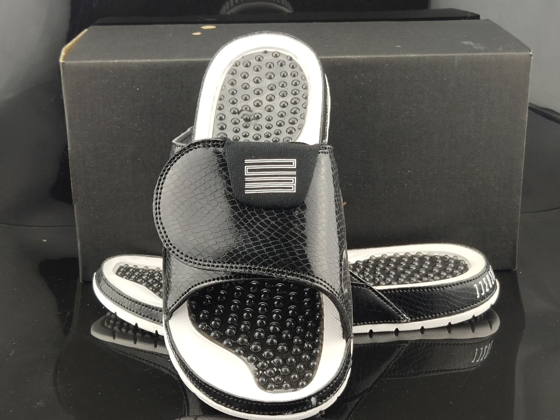 Men's Running weapon Air Jordan 11 Hydro XI Retro Sandals 011